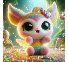 Алмазна мозаїка Райдужна фантазія 20*20см Dreamtoys (S10174)