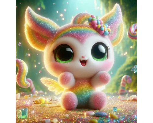 Алмазна мозаїка Райдужна фантазія 20*20см Dreamtoys (S10174)