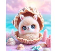 Алмазна мозаїка Сюрприз у мушлі 20*20см Dreamtoys (S10177)
