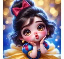 Алмазна мозаїка Лялька Білосніжка 20*20см Dreamtoys (S10194)