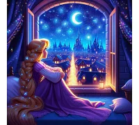 Алмазна мозаїка Заплутана історія 20*20см Dreamtoys (S10208)
