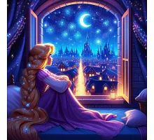Алмазна мозаїка Заплутана історія 20*20см Dreamtoys (S10208)