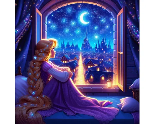 Алмазна мозаїка Заплутана історія 20*20см Dreamtoys (S10208)