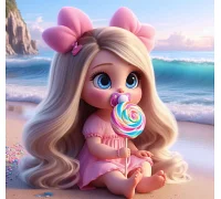 Алмазна мозаїка Карамелька 20*20см Dreamtoys (S10217)