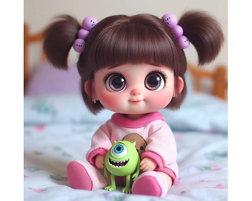 Алмазна мозаїка Корпорация монстров 20*20см Dreamtoys (S10236)