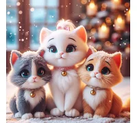 Алмазна мозаїка Аманда Лінда і Роуз 20*20см Dreamtoys (S10237)