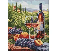 Алмазна мозаїка Фруктове вино  Ідейка 40х50 (AMO8092)