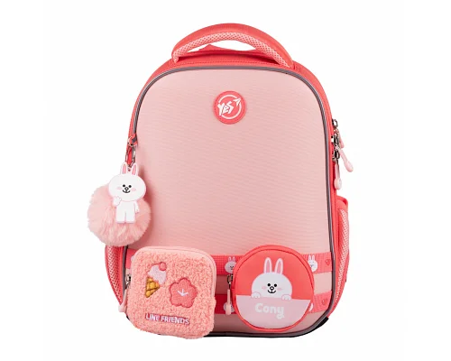 Рюкзак шкільний ортопедичний Yes Line Friends Pretty Cony H-100 (559849)