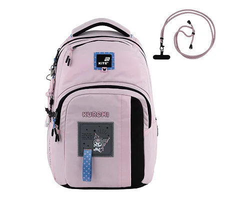 Рюкзак Kite teens котик Kuromi 42 см (HK25-2578M)