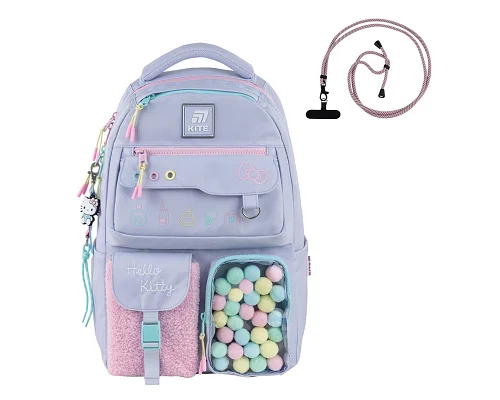 Рюкзак Kite teens котик Hello Kitty 42 см (HK25-2587M)