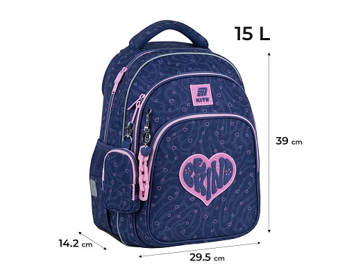 Рюкзак шкільний Kite Be Kind 39 см (K25-763M-4)