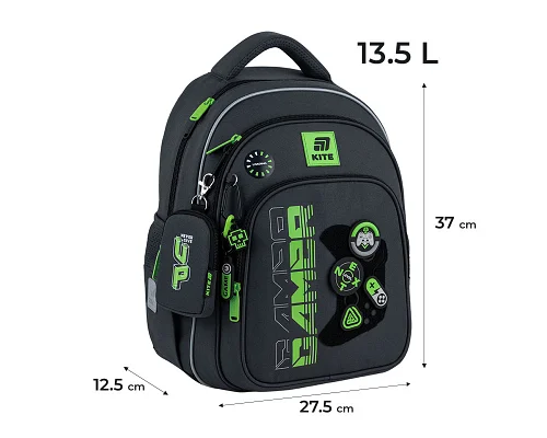 Рюкзак шкільний Kite Gamer 37 см (K25-763S-2)