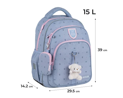 Рюкзак шкільний Kite College Line Girl 39 см (K25-763M-1)
