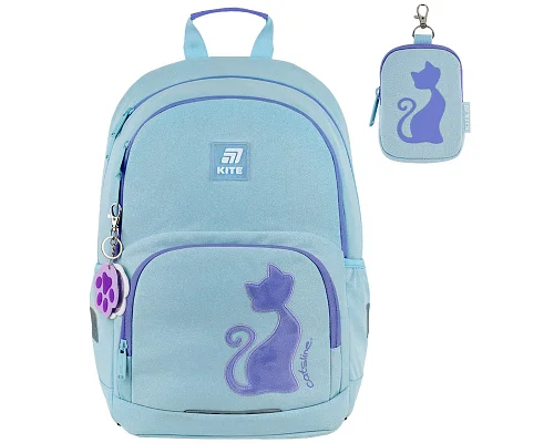 Рюкзак шкільний Kite Catsline 40 см (K25-585M-1)