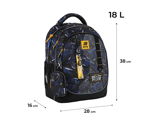 Рюкзак шкільний Kite Beast Mode 38 см (K25-700M-4)