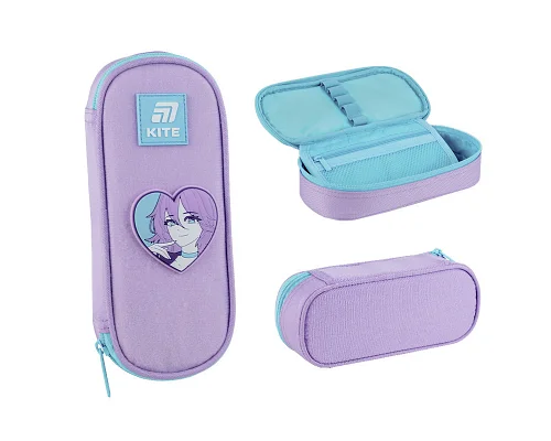 Пенал шкільний Kite Kawaii Love (K25-599-20)