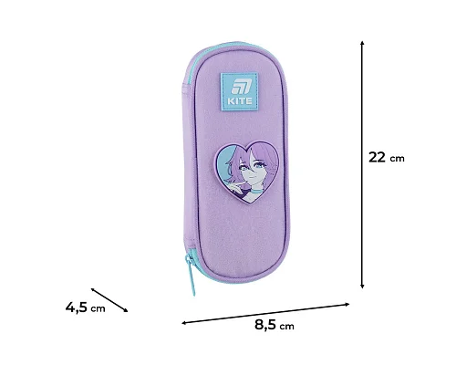 Пенал шкільний Kite Kawaii Love (K25-599-20)