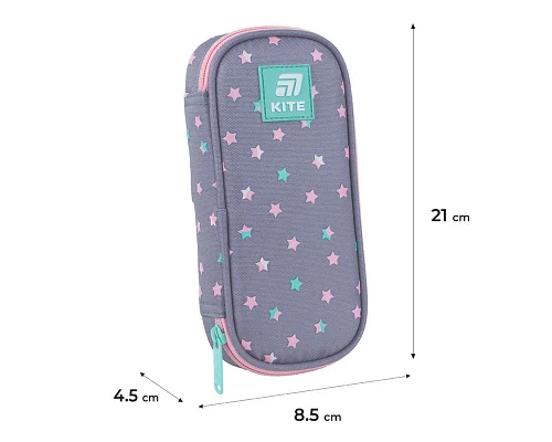 Пенал шкільний Kite Kawaii Stars (K25-662-1)