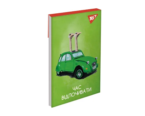 Блокнот А7/48 кл клей мікс YES (151933)