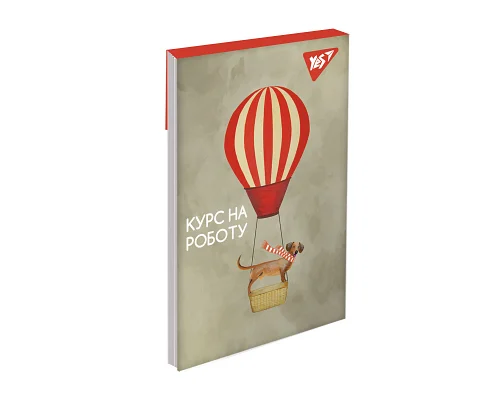 Блокнот А7/48 кл клей мікс YES (151933)