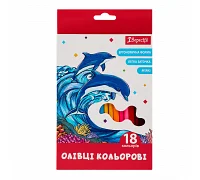 Олівці кольорові 18 кольорів Classic 1 Вересня (290738)