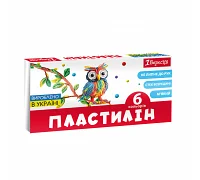 Пластилин Classic 6 цветов 120 г 1 Вересня (540653)