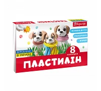 Пластилин Classic 8 цветов 160 г 1 Вересня (540659)