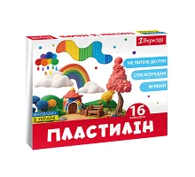 Пластилін Zoo Land 16 кольорів 320 г 1 Вересня (540676)