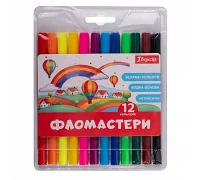Фломастери 12 кольорів 1 Вересня (650547)