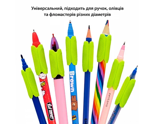 Тримач для письма з масажними щетинками для правші Yes (708236)