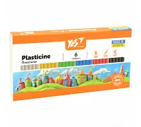 Пластилин Orange Line 6 цветов 120 г YES (540686)