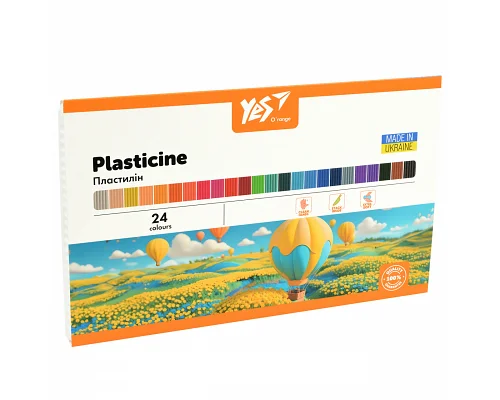 Пластилин Orange Line 24 цветов 480г YES (540692)