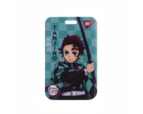 Бейдж вертикальний на стрічці Demon Slayer Yes (940347)