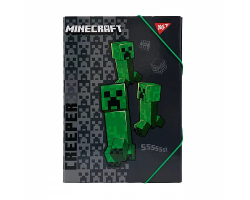 Папка для труда картонная A4 Minecraft Yes (500247)