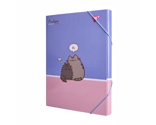 Папка для труда картонная A4 Pusheen Yes (500249)