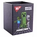 Стакан для письмового приладдя Minecraft картон сірий Yes (708332)
