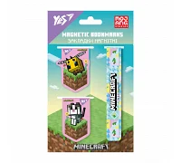 Закладки магнітні Minecraft Girl 3 шт Yes (708343)