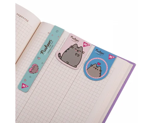 Закладки магнитные Pusheen 3 шт Yes (708349)