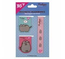Закладки магнитные Pusheen 3 шт Yes (708350)
