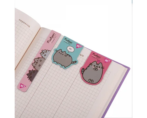 Закладки магнитные Pusheen 3 шт Yes (708350)