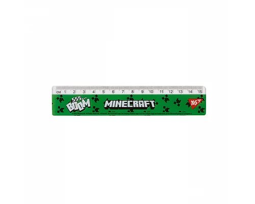 Лінійка 15 см Minecraft Yes (370680)