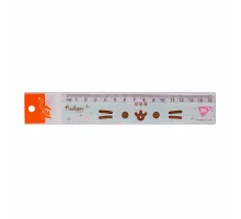 Линейка 15 см Pusheen голубая Yes (370682)