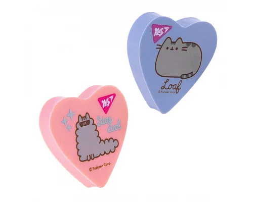 Ластик фигурный Pusheen 2 диз. микс Yes (560609)