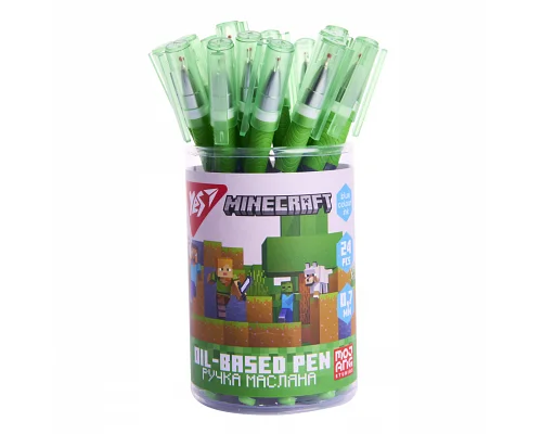 Ручка кулькова Minecraft.Boom 0.7 мм синя Yes (412261)