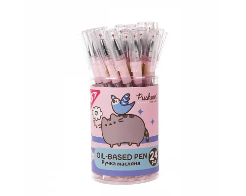 Ручка шариковая Pusheen 0.7 мм синяя Yes (412263)