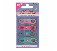 Закладки Pop-up Pusheen пластик 80 шт Yes (170443)