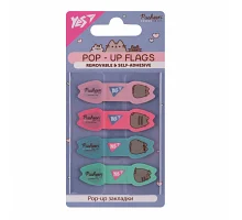Закладки Pop-up Pusheen пластик 80 шт Yes (170443)