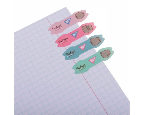 Закладки Pop-up Pusheen пластик 80 шт Yes (170443)