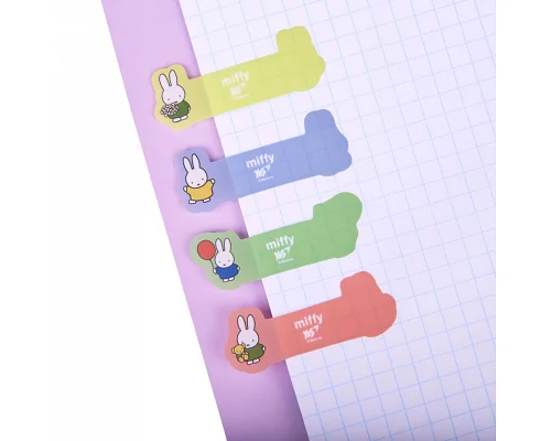 Закладки Pop-up Miffy пластик 80 шт Yes (170444)