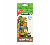 Карандаши цветные 12 цв. Minecraft Yes (290760)